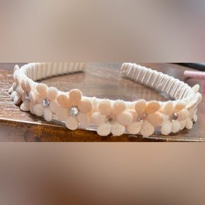 beautiful flowered headband